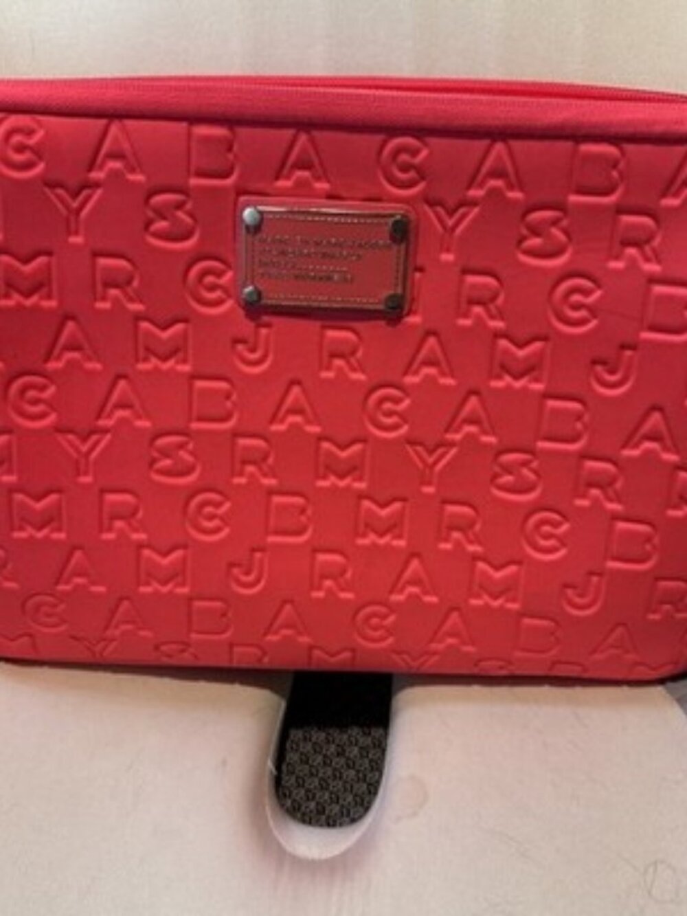 Marc By Marc Jacobs Pink Soft Laptop Case Pre-owned